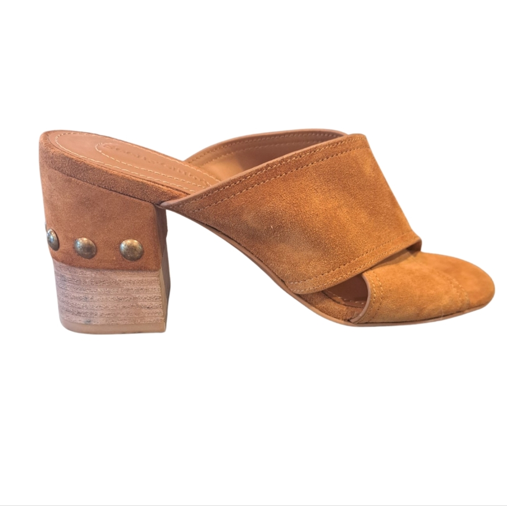 See by Chloe Suede Criss Cross Heels